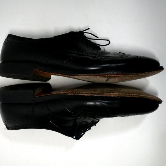 Allen Edmonds Concord Wingtip Oxford Dress Shoes Black Men Size 12 C Made In USA main image 7